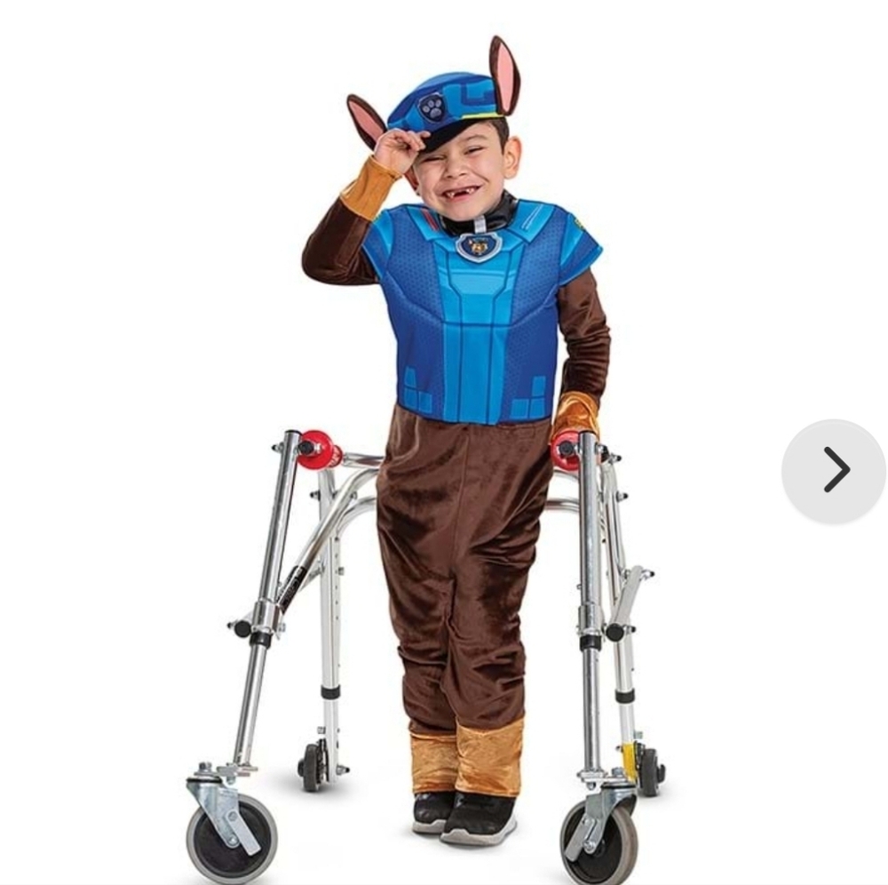 Paw Patrol Chase Adaptive Costume UNISEX